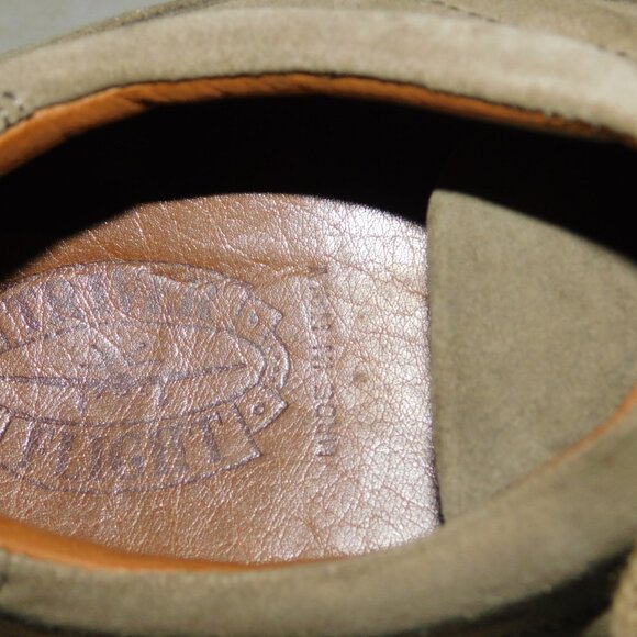 Triver Flight Lace Up Suede Leather Men's Shoes Size 45 US Size 11.5 Made Italy - Picture 6 of 10